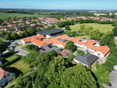 Luftfoto af Afdeling Veksø